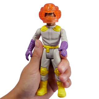 Ghostbusters Kenner Classics The Real Ghostbusters Winston Zeddemore & Scream Roller Ghost Figure