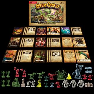 Avalon Hill HeroQuest Pack de Misión Las Junglas de Delthrak (Versión en alemán)