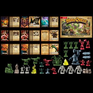Avalon Hill HeroQuest Pack de Misión Las Junglas de Delthrak (Versión en alemán)
