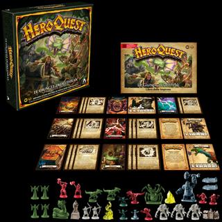 Avalon Hill  HeroQuest Pack de Misión Las Junglas de Delthrak (Versión en italiano)