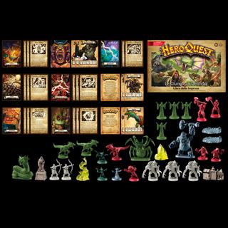 Avalon Hill  HeroQuest Pack de Misión Las Junglas de Delthrak (Versión en italiano)