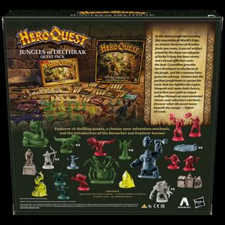 Avalon Hill HeroQuest Jungles of Delthrak Quest Pack