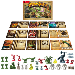 Avalon Hill HeroQuest Jungles of Delthrak Quest Pack