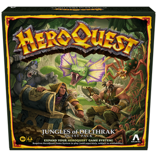 Avalon Hill HeroQuest Jungles of Delthrak Quest Pack