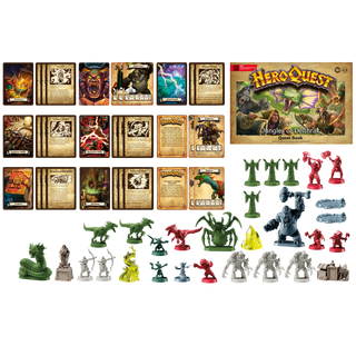 Avalon Hill HeroQuest Pack de quête Les jungles de Delthrak (Version en anglais)