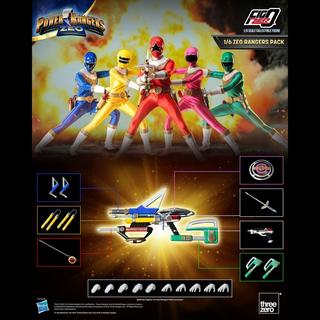 Power Rangers FigZero 1/6 Zeo Rangers Pack