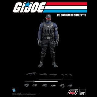 G.I. Joe FigZero 1/6 Commando Snake Eyes