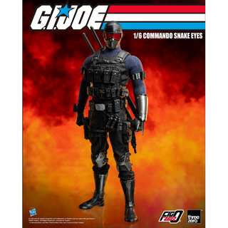 G.I. Joe FigZero 1/6 Commando Snake Eyes - Hasbro Pulse G.I. Joe FigZero 1/6 Commando Snake Eyes - Hasbro Pulse