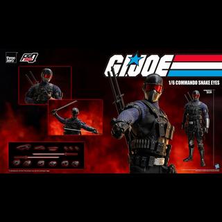 G.I. Joe FigZero 1/6 Commando Snake Eyes