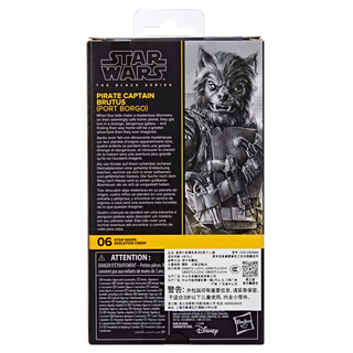 STAR WARS The Black Series Pirate Captain Brutus (Port Borgo