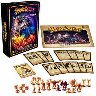 HeroQuest - Pack de Misión Prophecy of Telor (Versión en italiano)