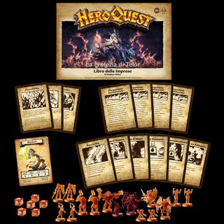 HeroQuest Pack de quête Prophecy of Telor (Version en italien)