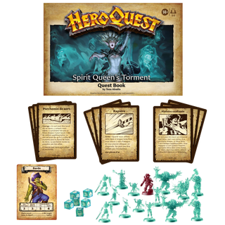 HeroQuest Spirit Queen's Torment Quest Pack (French Version)