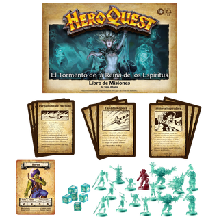 HeroQuest Spirit Queen's Torment Quest Pack (Spanish Version)