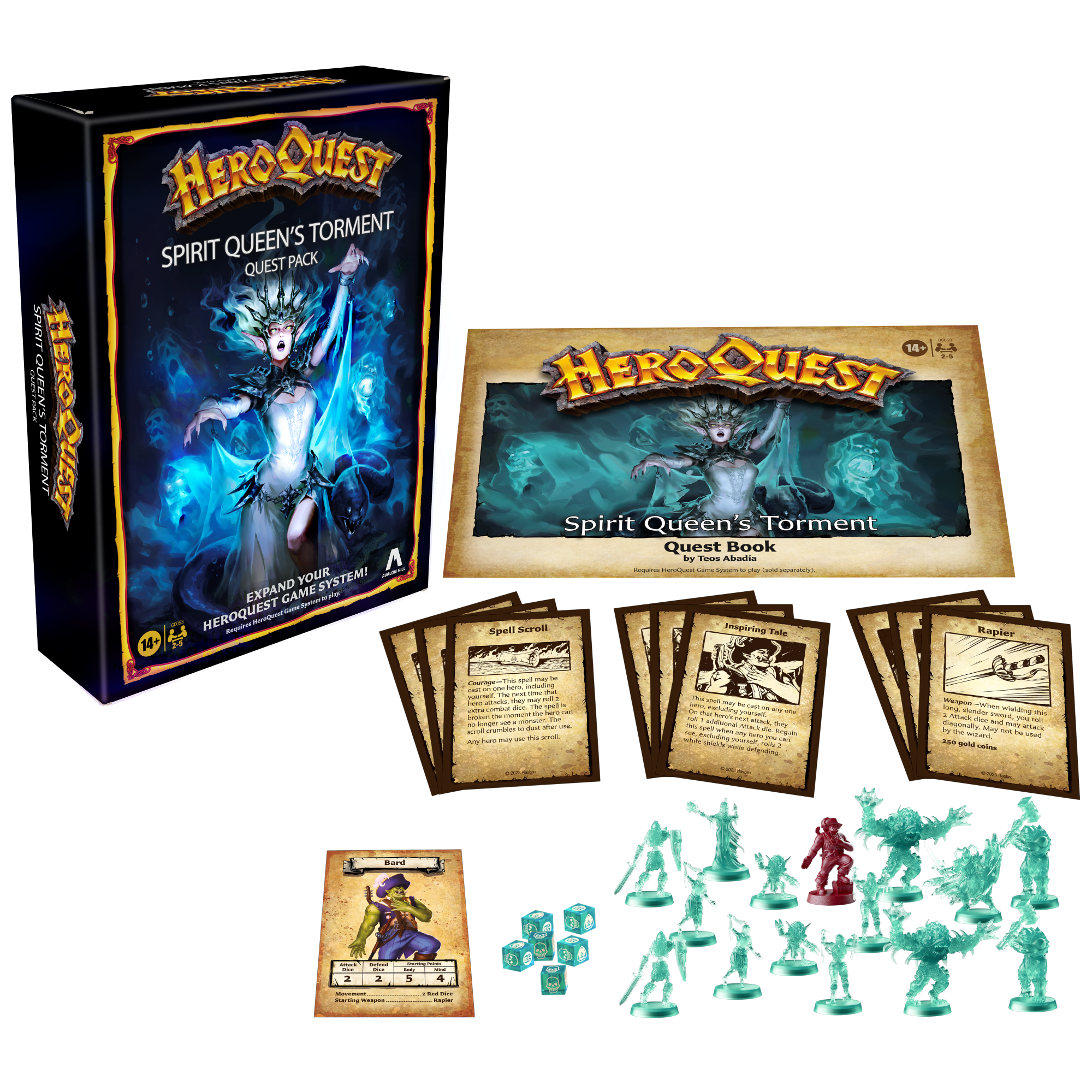 HeroQuest Spirit Queen's Torment Quest Pack (English Version)