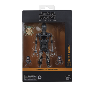 Hasbro Star Wars The Black Series, IG-12 e Grogu deluxe