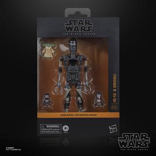 Hasbro Star Wars The Black Series, IG-12 e Grogu deluxe