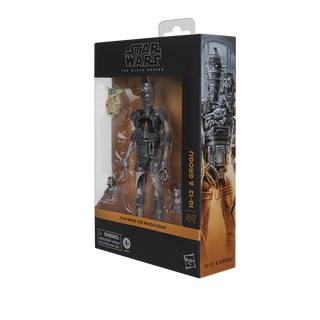 Hasbro Star Wars The Black Series, IG-12 e Grogu deluxe