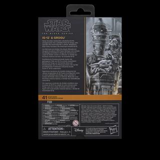 STAR WARS The Black Series Deluxe IG-12 & Grogu