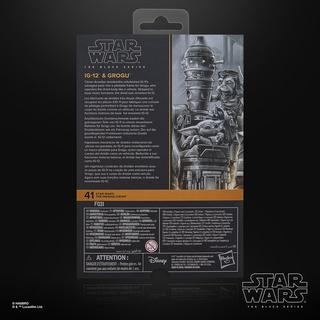 Hasbro Star Wars The Black Series, IG-12 e Grogu deluxe