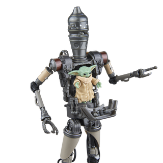 STAR WARS The Black Series Deluxe IG-12 & Grogu - Hasbro Pulse STAR WARS The Black Series Deluxe IG-12 & Grogu - Hasbro Pulse