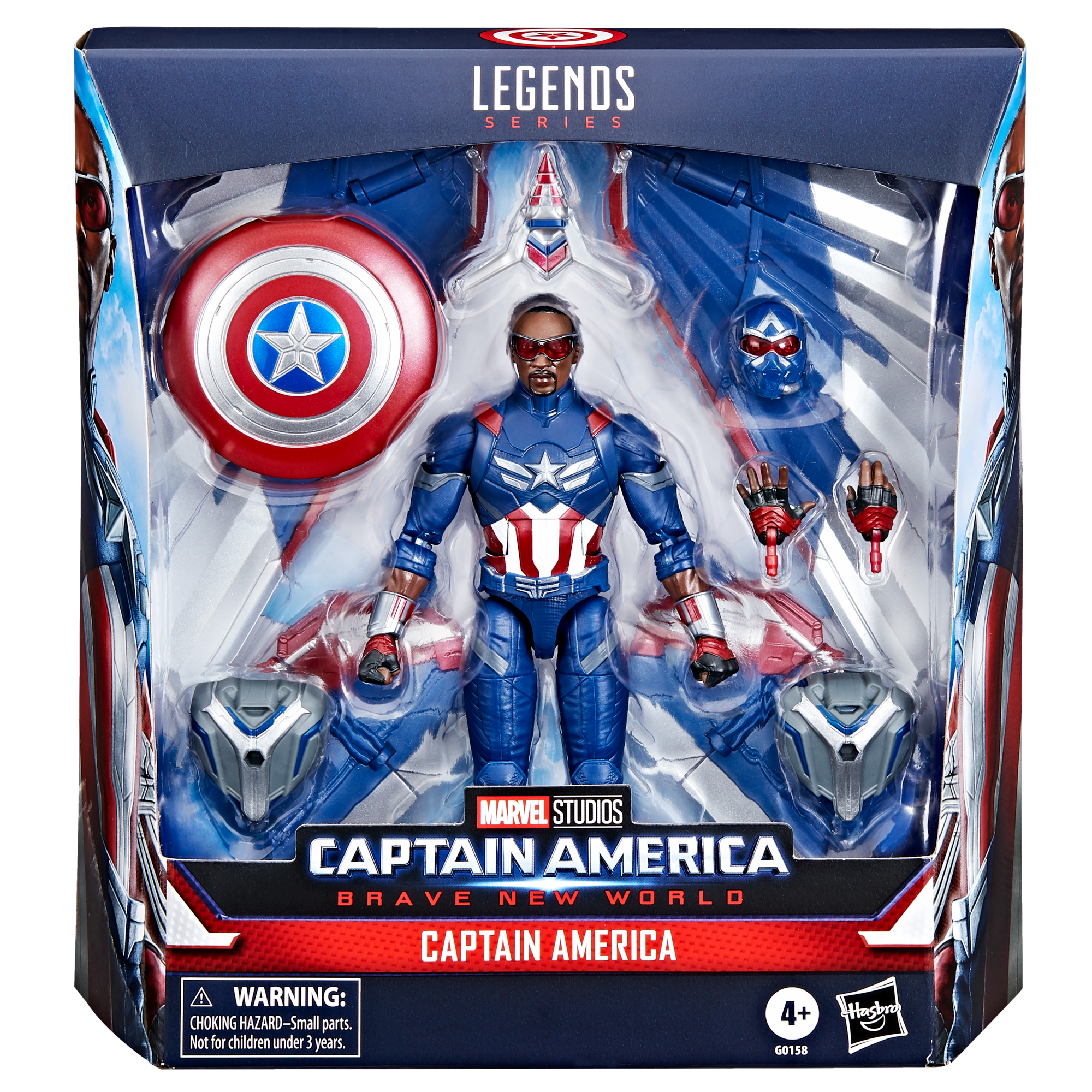 Hasbro Marvel Legends - Captain America: Captain Britain - Action Figure Con Accessori - 4