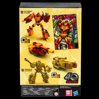 Transformers Generations Comic Edition Autobot Flame & Emirate Xaaron