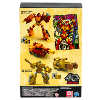 Transformers Generations Comic Edition Autobot Flame & Emirat Xaaron