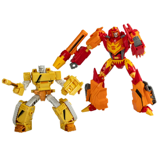 Transformers Generations Comic Edition Emirate Xaaron & Autobot Flame - 2-Pack