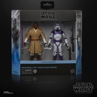 Star Wars The Black Series Mace Windu & Clone Trooper