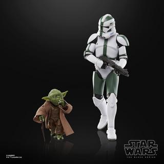 Hasbro Star Wars The Black Series, Yoda e Comandante Clone Gree