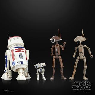 Star Wars The Black Series R5-D4, BD-72 & Pit Droids