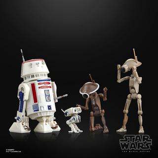 Star Wars The Black Series R5-D4, BD-72 & Pit Droids