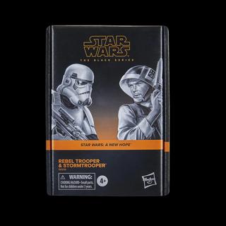 STAR WARS The Black Series Rebel Trooper & Stormtrooper