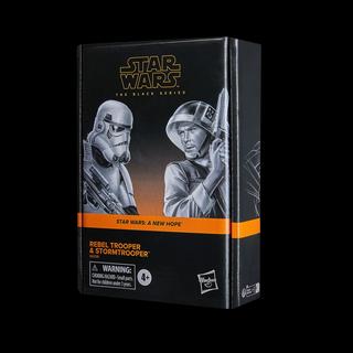 STAR WARS The Black Series Rebel Trooper & Stormtrooper