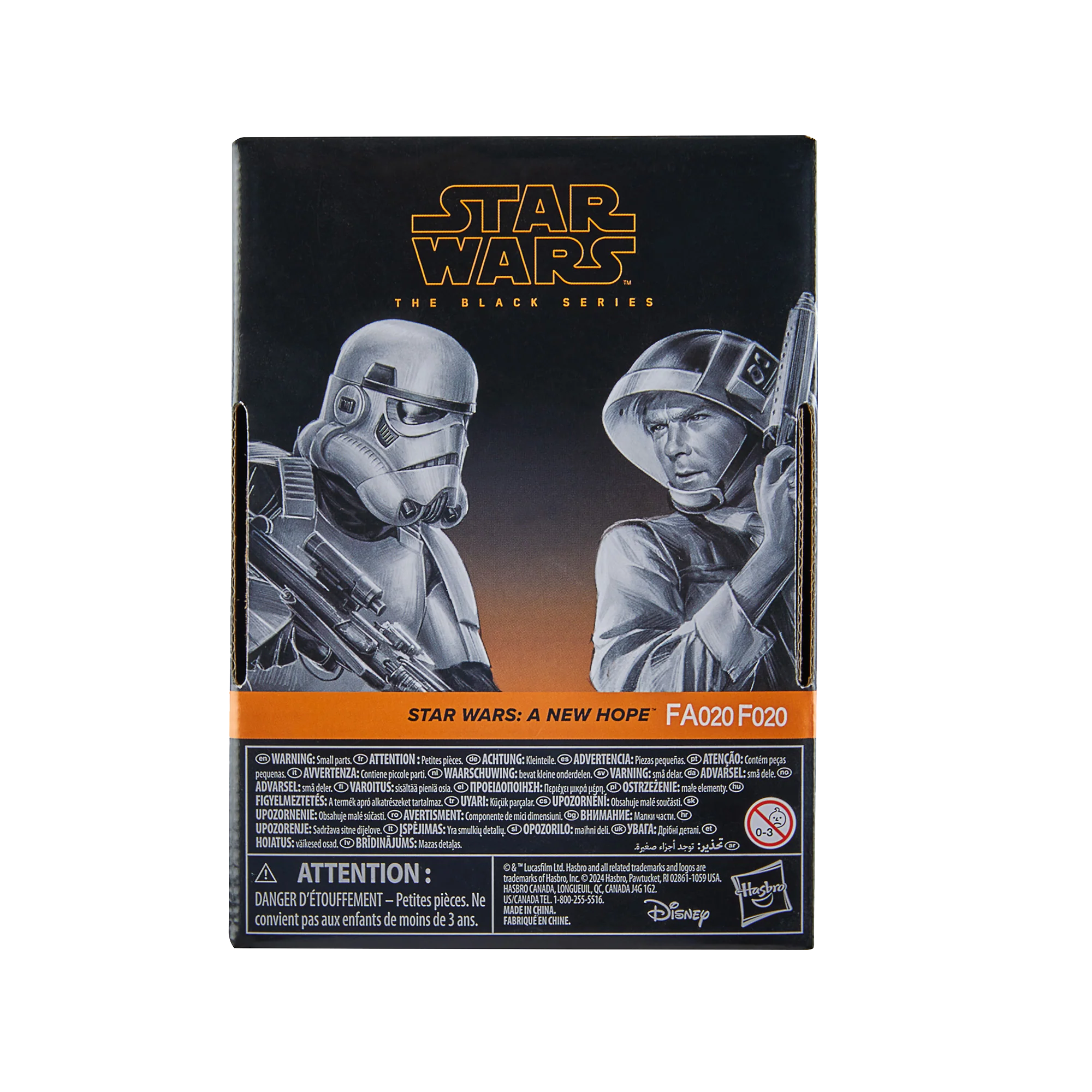 Lot 2 Figurines Star Wars Black Series 6″ – Rebelle Et Stormtrooper