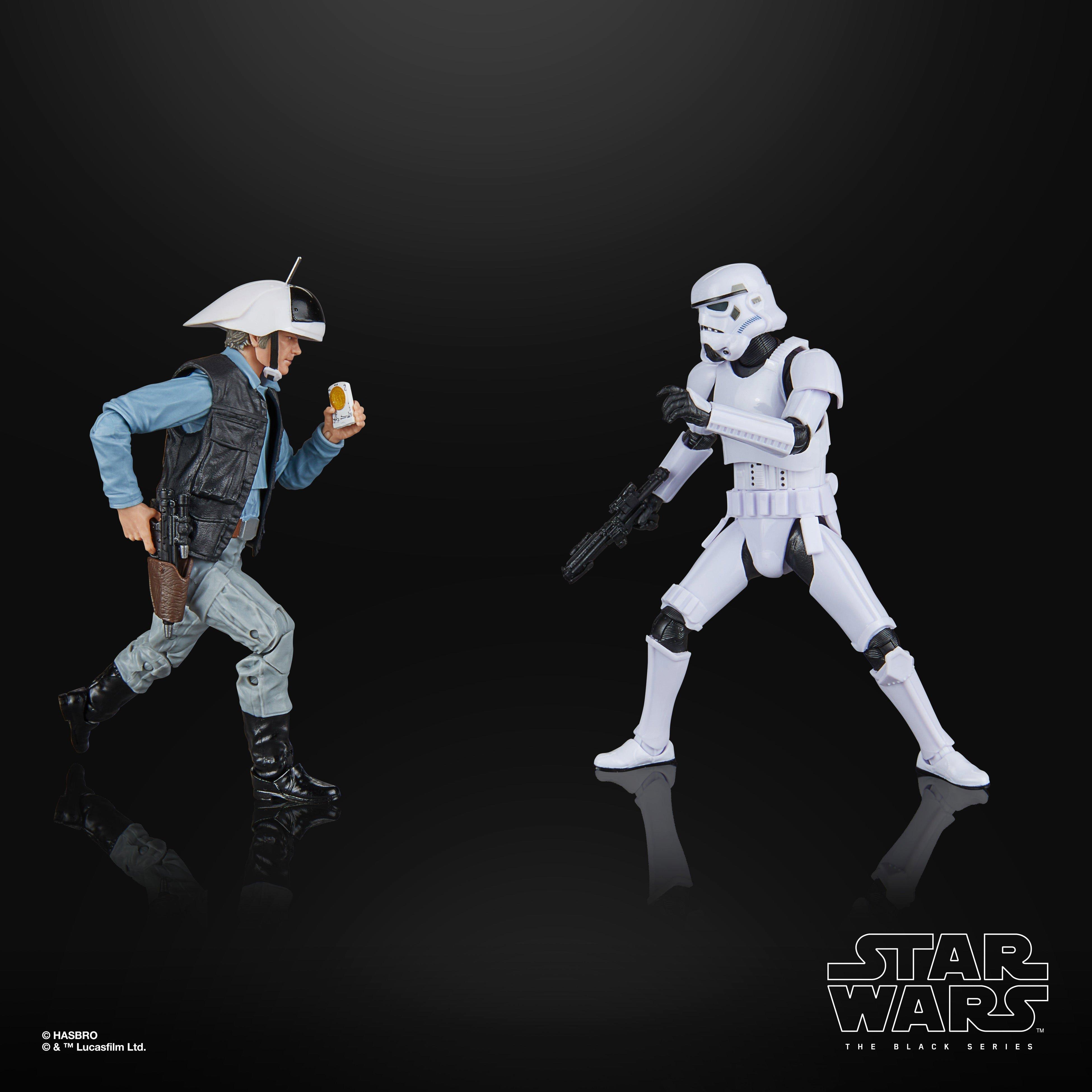 Star Wars The Black Series - 2 Action Figure Da 15 Cm: Rebel Trooper E Stormtrooper, Confezione Collezionabile Da A New Hope