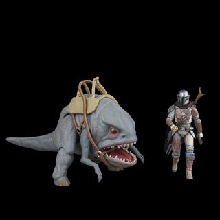 STAR WARS The Vintage Collection Blurrg & The Mandalorian
