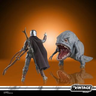 STAR WARS The Vintage Collection Blurrg & The Mandalorian