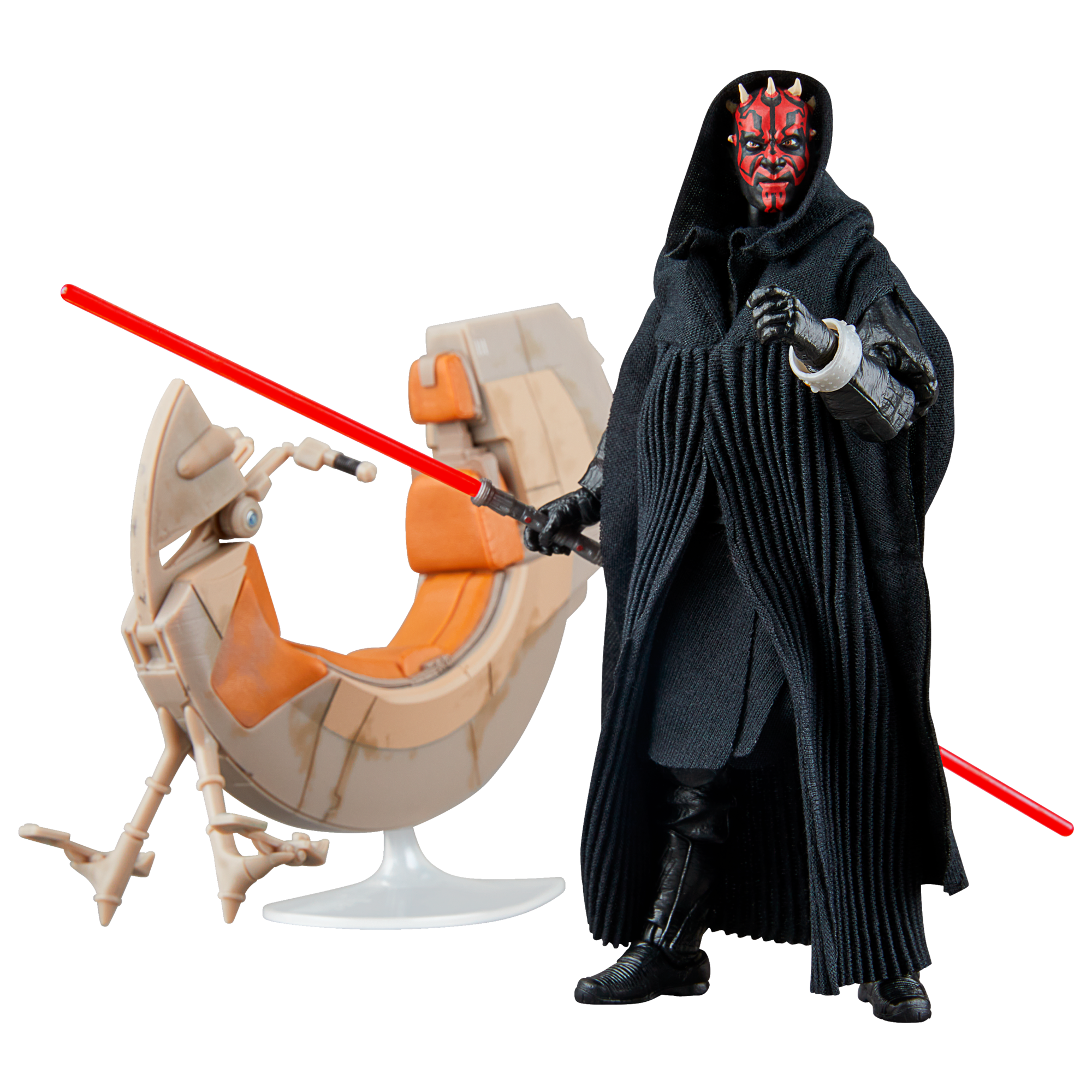 Star Wars The Black Series Darth Maul (Apprendista Sith) – Figura 15 Cm, Edizione 50° Anniversario Lucasfilm, Regalo Per Bambini E Collezionisti - 2