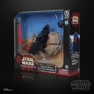 STAR WARS The Black Series Darth Maul & Sith Speeder