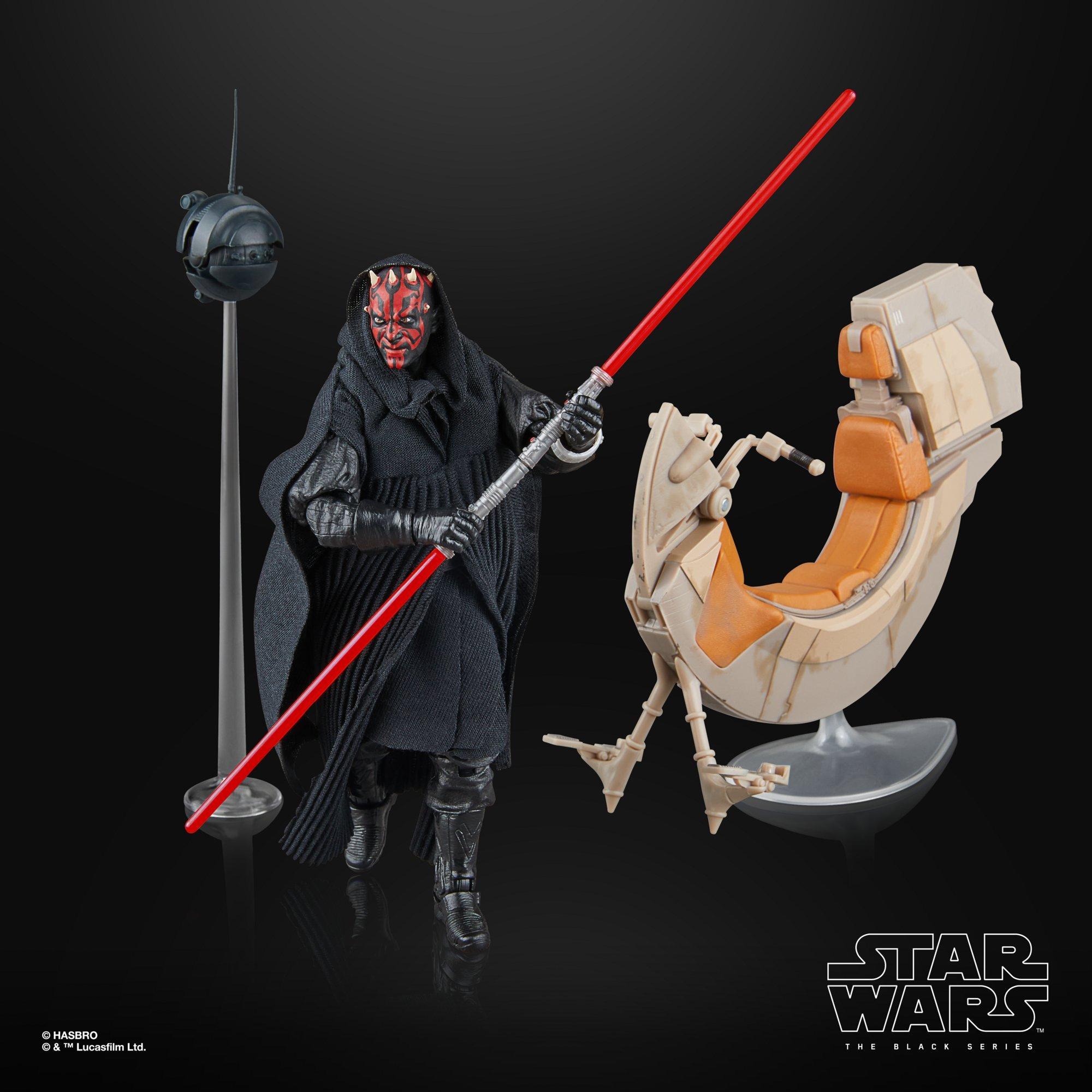 Star Wars The Black Series Darth Maul & Sith Speeder