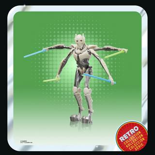 Hasbro Star Wars Retro Collection, episodi II e III di Star Wars, confezione multipla