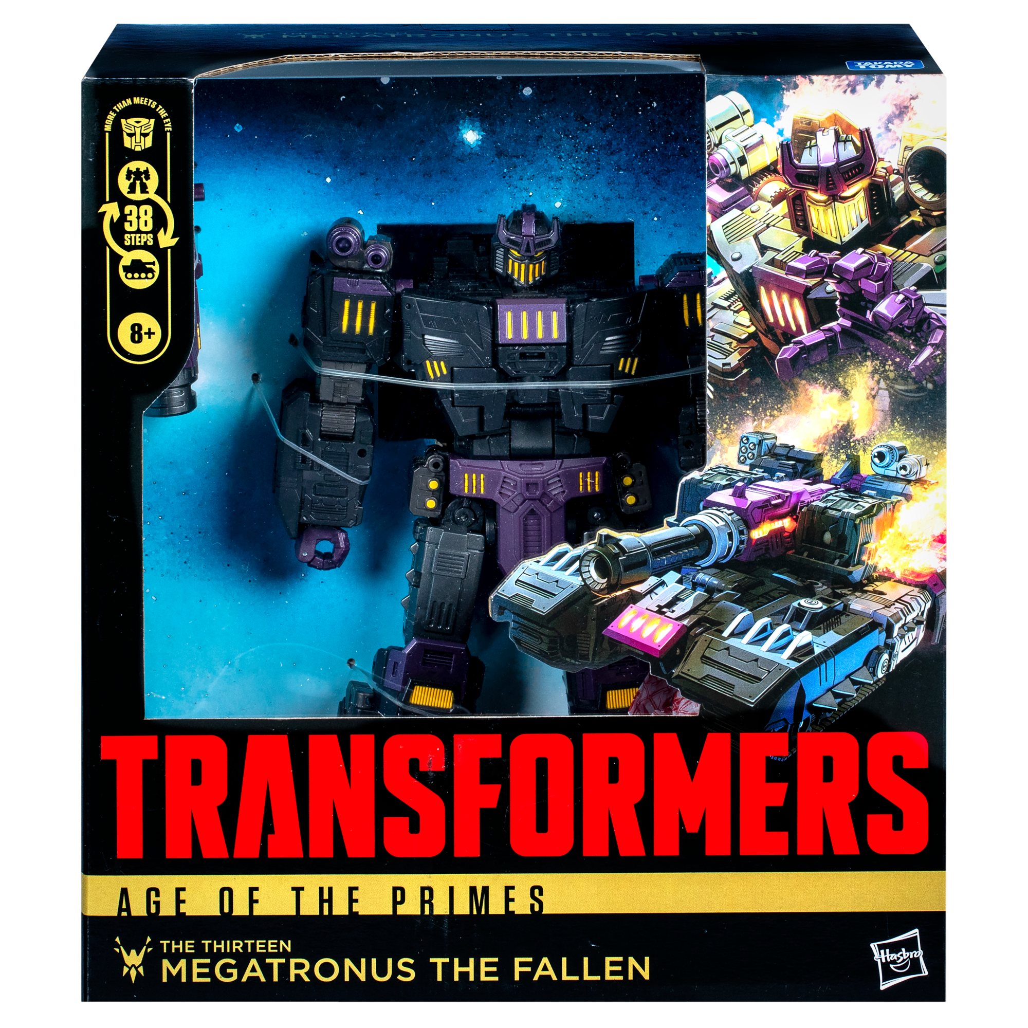 Produktbild von Figurines Transformers Megatronus The Fallen Leader Class Age Of The P