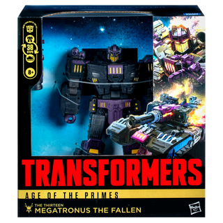 Transformers Age of the Primes Leader Class The Thirteen Megatronus the Fallen