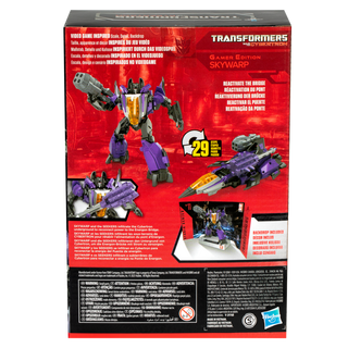 Transformers Studio Series +11 Gamer Edition Skywarp (War for Cybertron) - Voyager