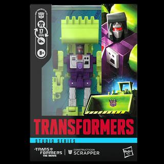 Transformers Studio Series Voyager Class Transformers: The Movie Constructicon Scrapper