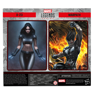 Marvel Legends Series X-Force X-23 & Warpath