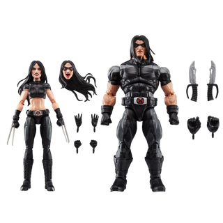 Marvel Legends X-Men Mojoworld - Set 4 Action Figure 15 Cm Con Accessori