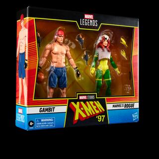 Marvel Legends Series Gambit and Marvel's Rogue